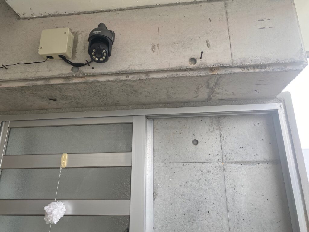 防犯カメラ設置