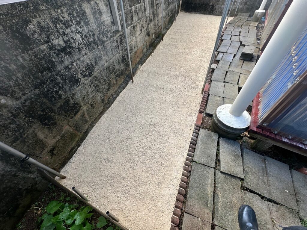 草なしくん施工後