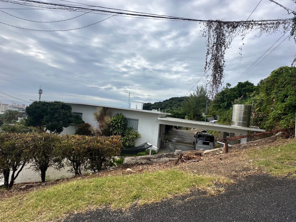 木の伐採後 雑草対策 草なしくん