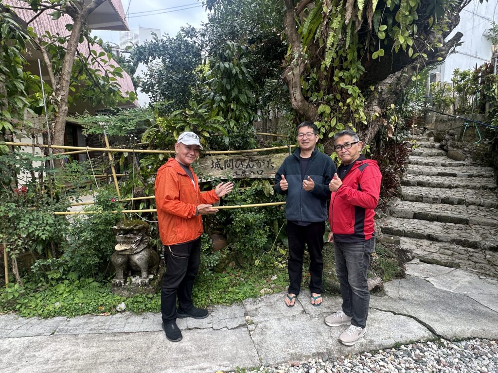 城間さん　城間びんがた工房　沖縄