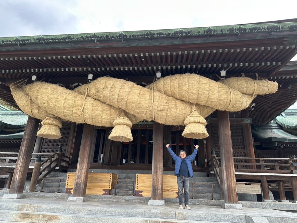注連縄　宮地嶽神社　福岡