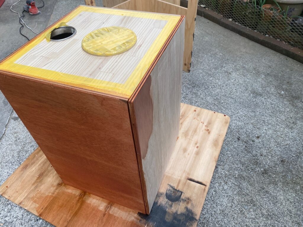 塗装 手作り ゴミ箱