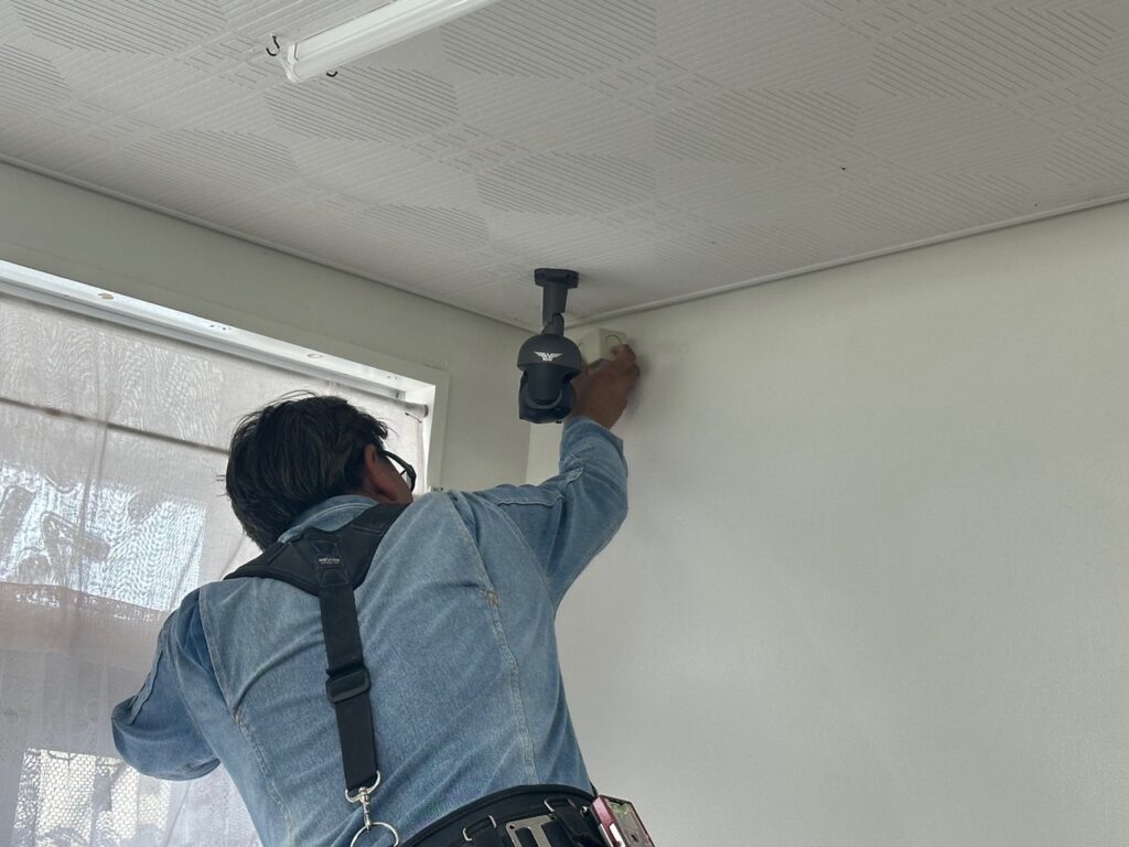 防犯カメラ設置　防犯対策　店内カメラ