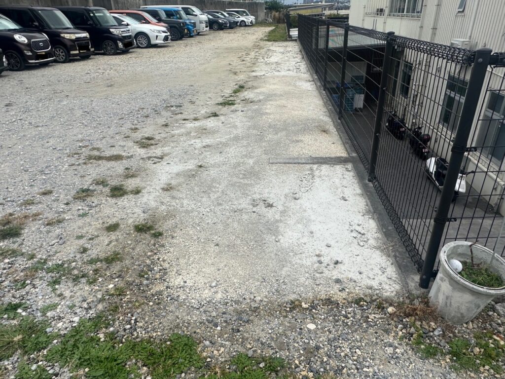 １年経過　雑草対策　沖縄の雑草