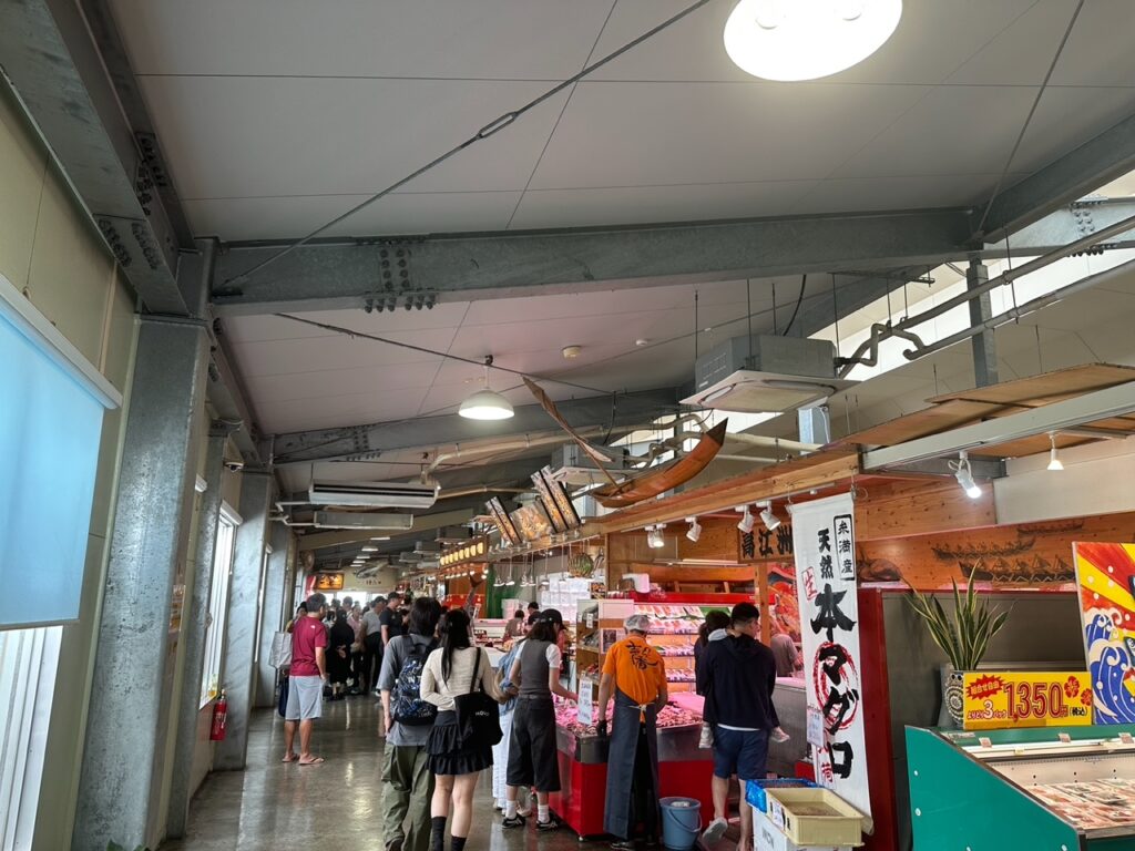 沖縄　糸満道の駅　海鮮