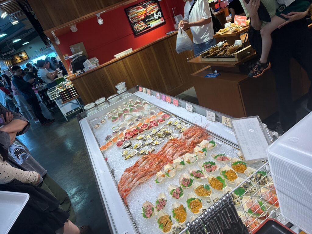 海鮮　沖縄マグロ　お寿司