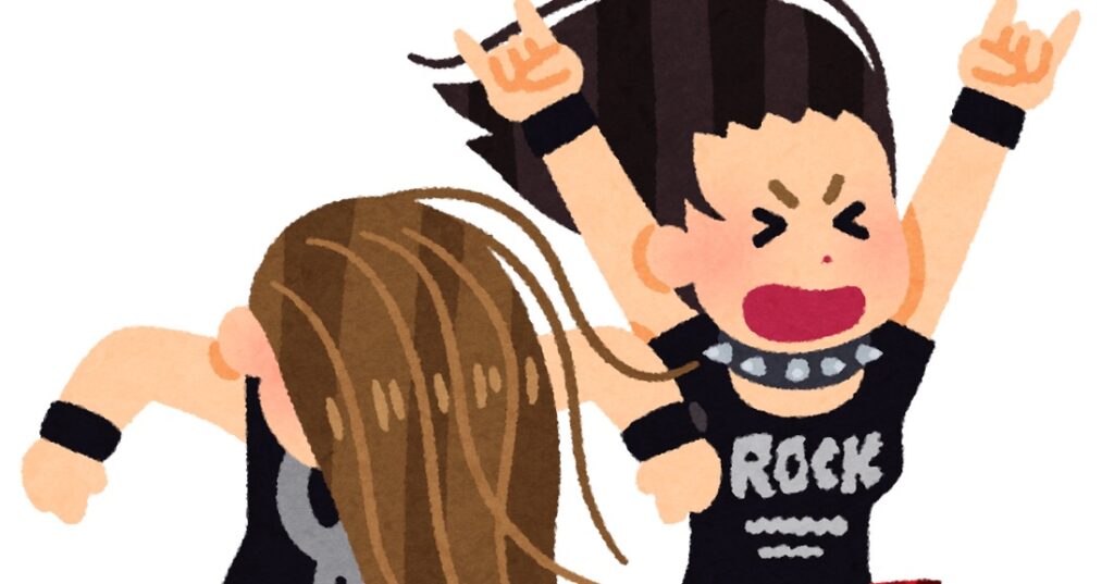 ロック　元気　音楽の力