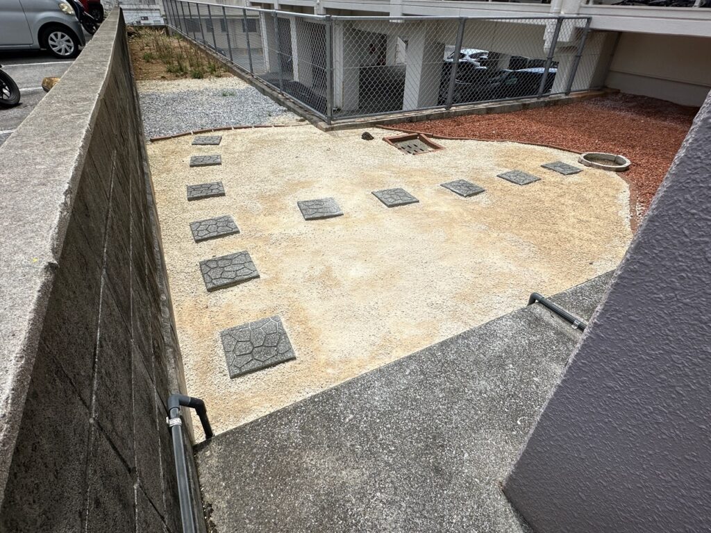 雑草対策　アフター　７年後